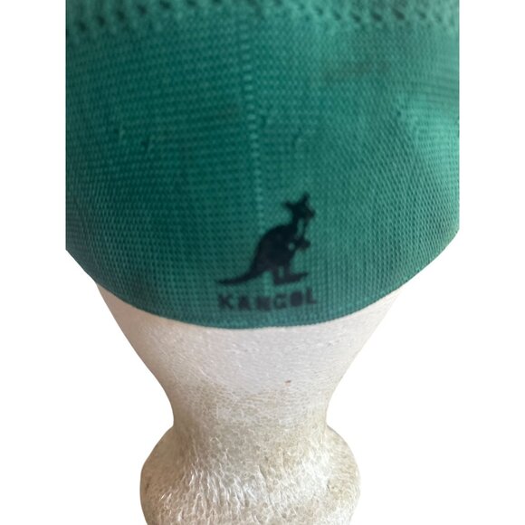 Kangol Mens Green Tropic 504 Ventair Flat Cap Size S St. patrick - Picture 3 of 6
